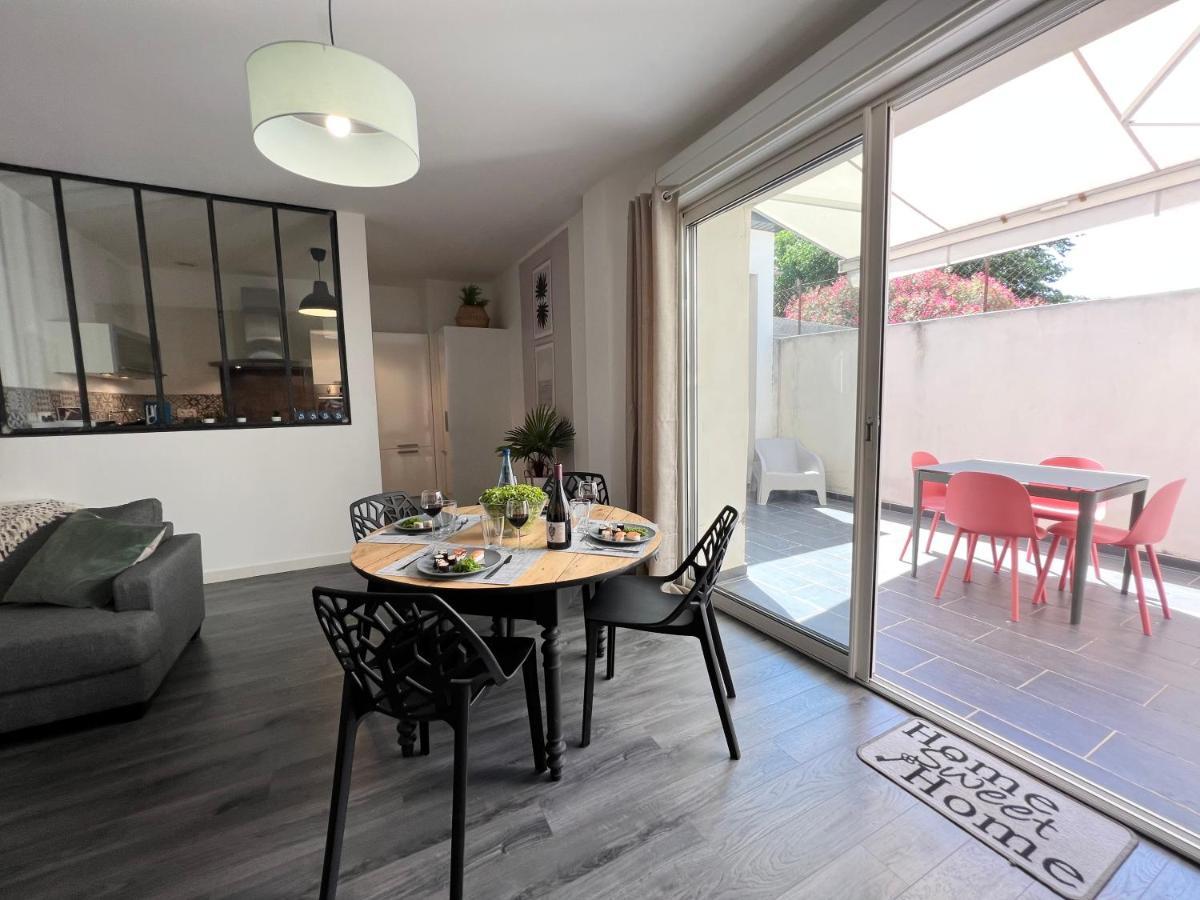 Appart T3 Le Patio - Avec Terrasse Boujan-sur-Libron Luaran gambar