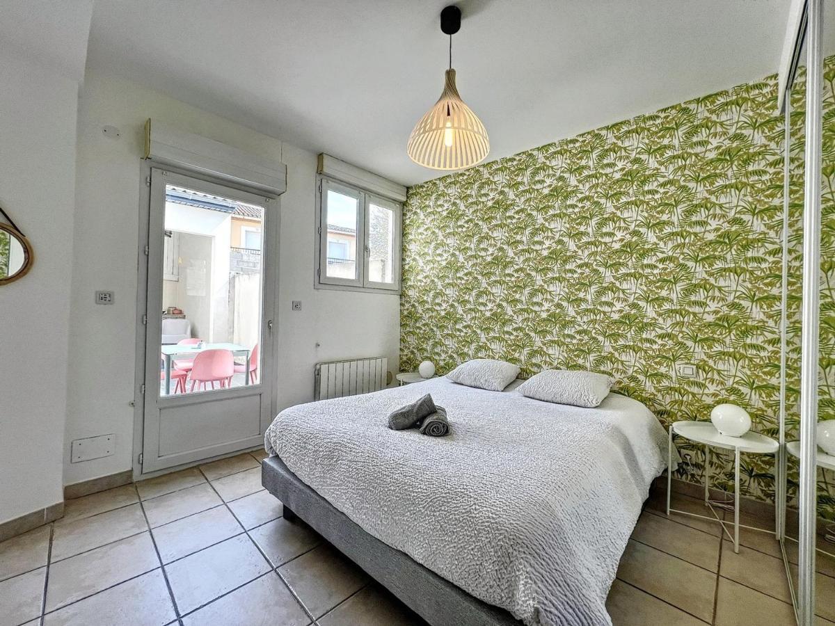 Appart T3 Le Patio - Avec Terrasse Boujan-sur-Libron Luaran gambar